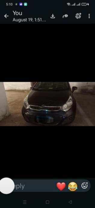 Kia Rio 2014 Blue Automatic Used for Sale in Nasr city