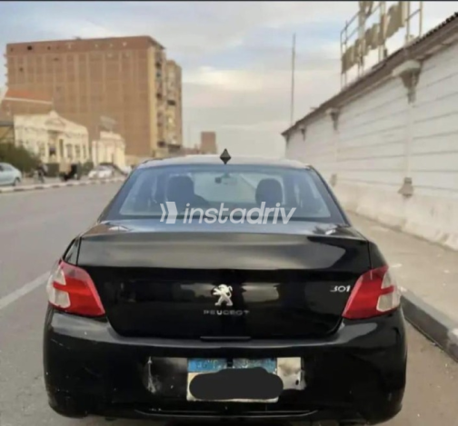 Peugeot 301 2014 Black Automatic Used for Sale in Maadi - 2