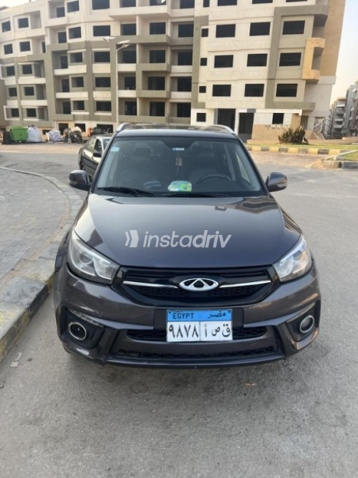 Chery Tiggo 3 2022 Dark Gray Automatic Used for Sale in El Katameya - 2