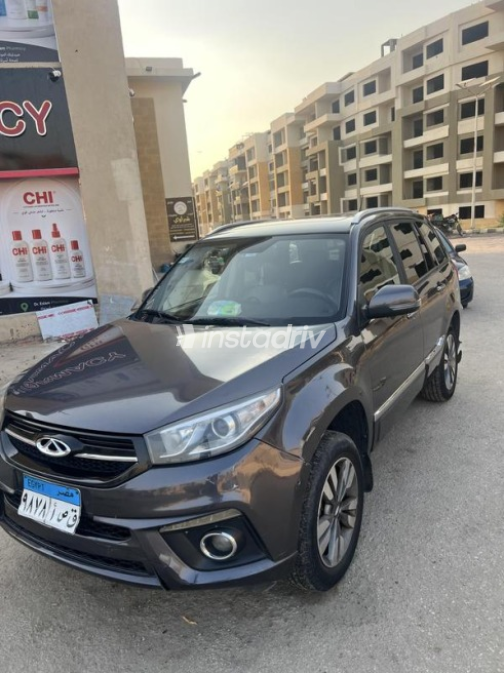 Chery Tiggo 3 2022 Dark Gray Automatic Used for Sale in El Katameya - 3