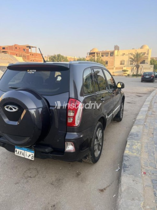Chery Tiggo 3 2022 Dark Gray Automatic Used for Sale in El Katameya - 6