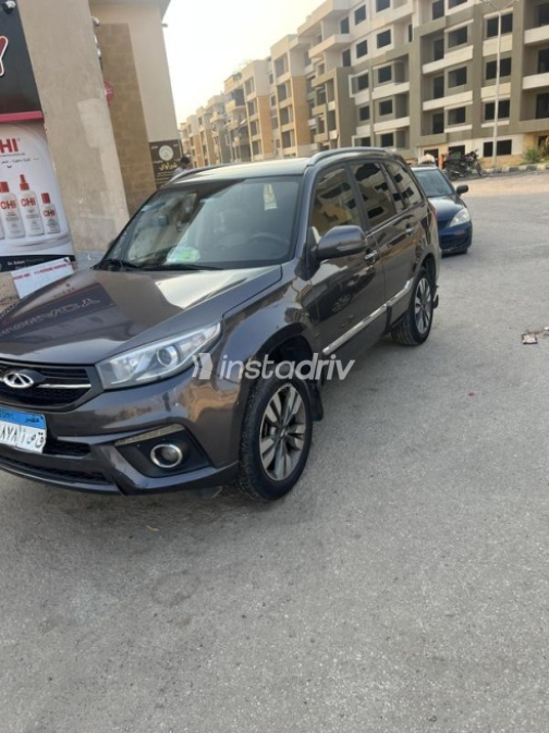 Chery Tiggo 3 2022 Dark Gray Automatic Used for Sale in El Katameya - 10