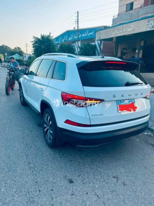 Skoda Kodiaq 2022 White Automatic Used for Sale in Greater Cairo ( Cairo + Giza) - 3