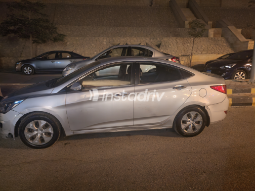 Hyundai Solaris 2016 Silver Automatic Used for Sale in Greater Cairo ( Cairo + Giza) - 1