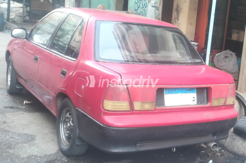 Suzuki Swift 1995 Red Manual Used for Sale in Greater Cairo ( Cairo + Giza) - 3