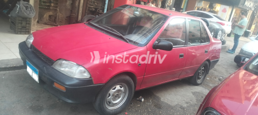 Suzuki Swift 1995 Red Manual Used for Sale in Greater Cairo ( Cairo + Giza) - 9
