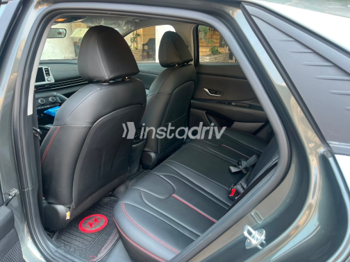 Hyundai Elantra CN7 2021 Gray Automatic Used for Sale in Greater Cairo ( Cairo + Giza) - 1