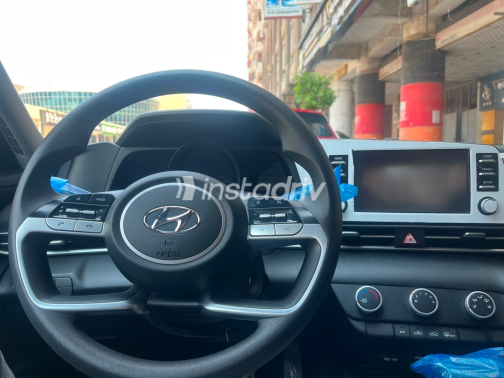 Hyundai Elantra CN7 2021 Gray Automatic Used for Sale in Greater Cairo ( Cairo + Giza) - 4