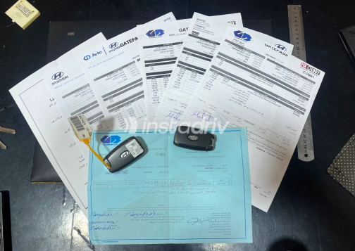 Hyundai Elantra CN7 2021 Gray Automatic Used for Sale in Greater Cairo ( Cairo + Giza) - 5