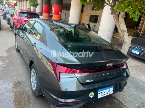 Hyundai Elantra CN7 2021 Gray Automatic Used for Sale in Greater Cairo ( Cairo + Giza) - 6