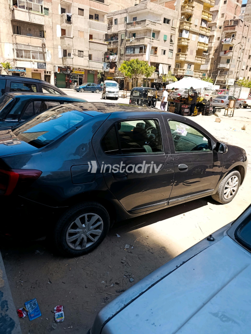 Renault Logan 2018 Dark Gray Automatic Used for Sale in Greater Cairo ( Cairo + Giza) - 2