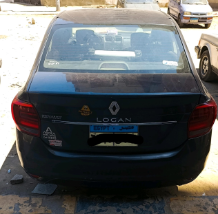 Renault Logan 2018 Dark Gray Automatic Used for Sale in Greater Cairo ( Cairo + Giza)