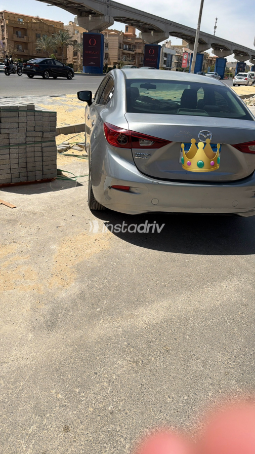 Mazda 3 2017 Silver Automatic Used for Sale in Greater Cairo ( Cairo + Giza) - 3
