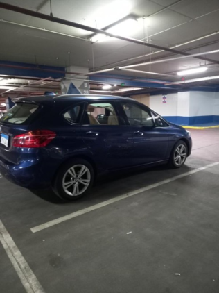 BMW 218 i 2016 Blue Automatic Used for Sale in Greater Cairo ( Cairo + Giza)