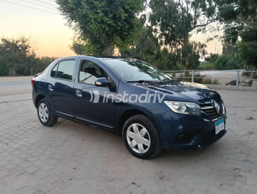 Renault Logan 2019 Dark Blue Automatic Used for Sale in Warraq - 9