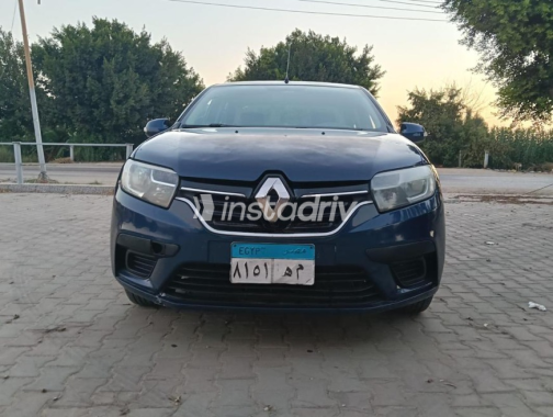 Renault Logan 2019 Dark Blue Automatic Used for Sale in Warraq - 10