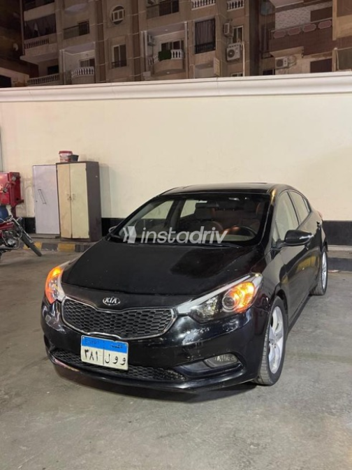 Kia K3 2013 Black Automatic Used for Sale in Cairo - 2