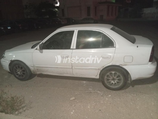 Hyundai Verna 2010 White Automatic Used for Sale in Cairo - 3