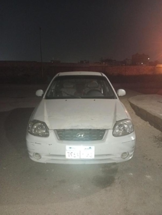Hyundai Verna 2010 White Automatic Used for Sale in Cairo