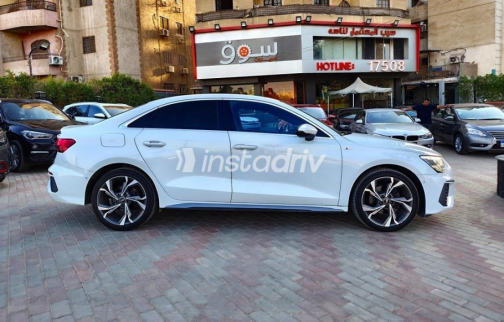 Audi A3 2022 White Automatic Used for Sale in Maadi - 3