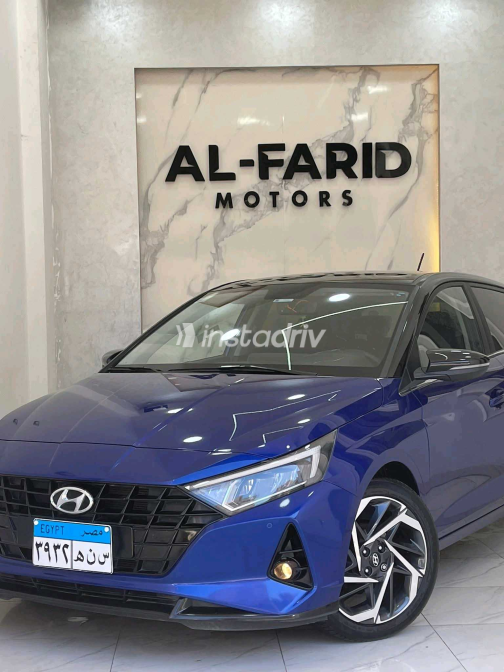هيونداي I20 2022 أزرق أوتوماتيك مستعملة للبيع في القاهرة الكبرى ( القاهرة - الجيزة) - 7