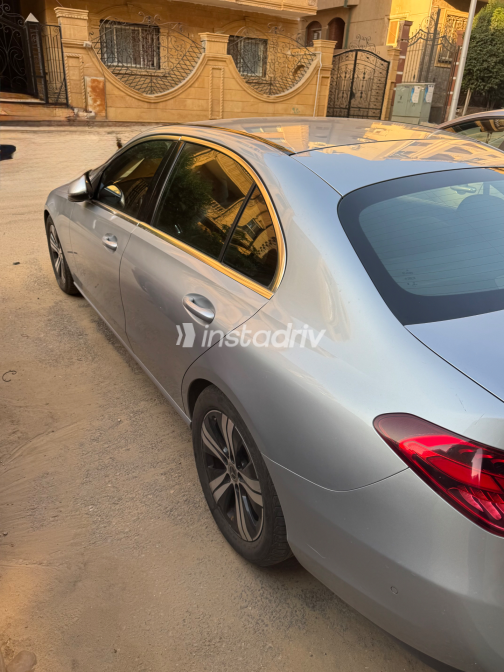 Mercedes C 200 2022 Silver Automatic Used for Sale in Greater Cairo ( Cairo + Giza) - 3