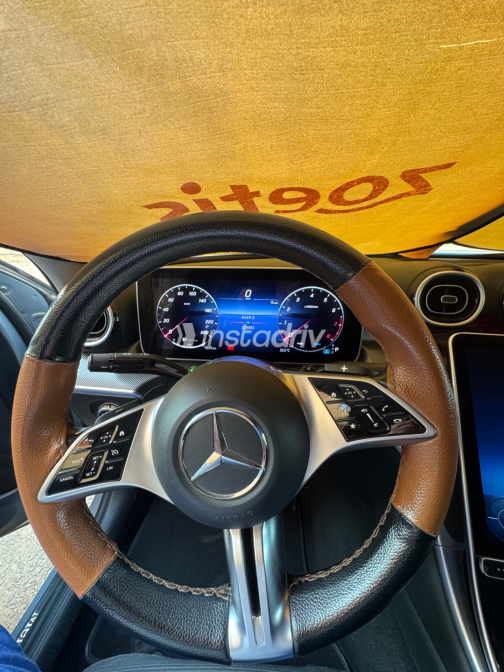 Mercedes C 200 2022 Silver Automatic Used for Sale in Greater Cairo ( Cairo + Giza) - 4