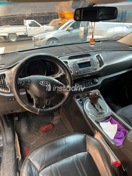 كيا سبورتاج 2012 أسود أوتوماتيك مستعملة للبيع في القاهرة الكبرى ( القاهرة - الجيزة) - 6