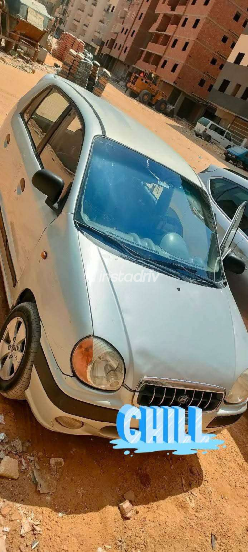 هيونداي اتوس 2003 فضي يدوي مستعملة للبيع في القاهرة الكبرى ( القاهرة - الجيزة) - 6
