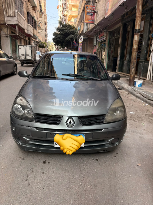 Renault Clio 2002 Gray Manual Used for Sale in Greater Cairo ( Cairo + Giza) - 3