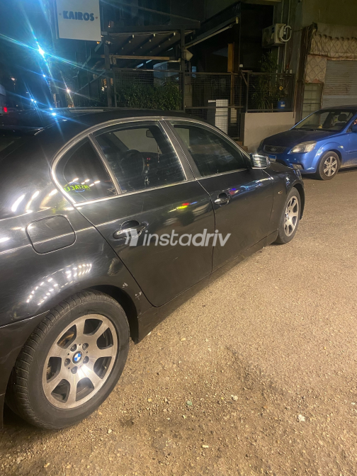 BMW 520 2005 Black Automatic Used for Sale in Greater Cairo ( Cairo + Giza) - 2