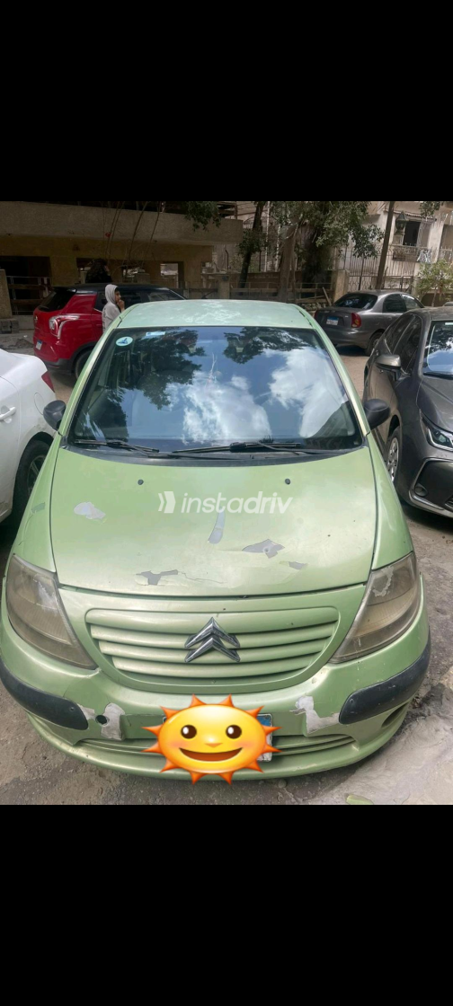 سيتروين C3 2005 أخضر يدوي مستعملة للبيع في القاهرة الكبرى ( القاهرة - الجيزة) - 3