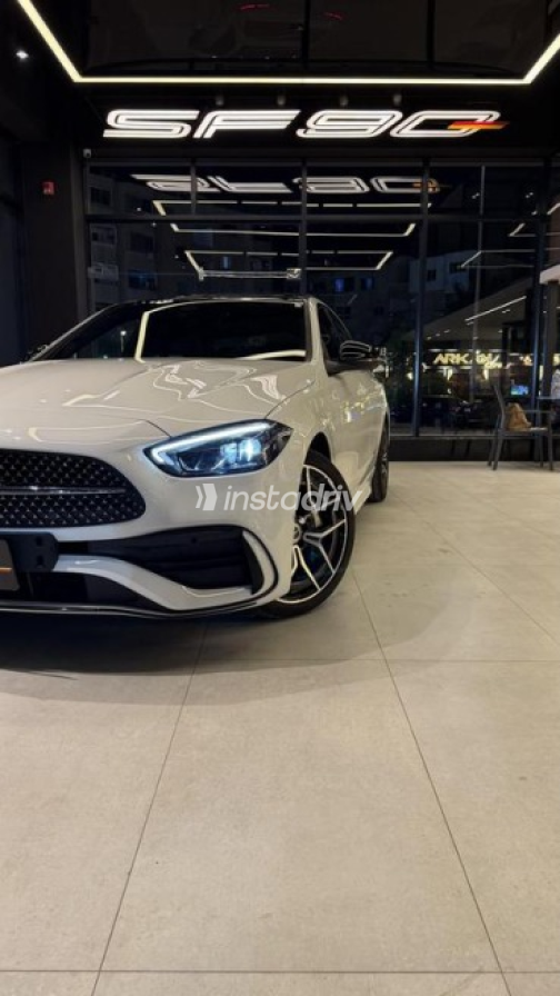 Mercedes C 180 2025 White Automatic Used for Sale in Cairo - 1