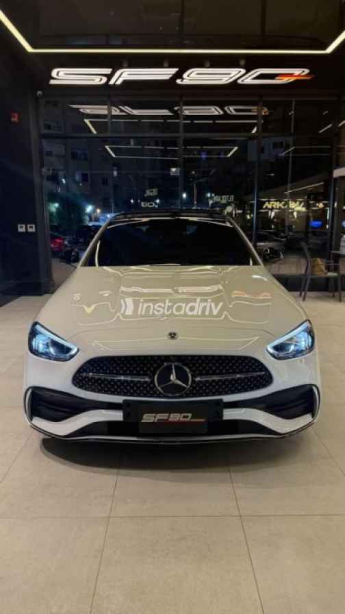 Mercedes C 180 2025 White Automatic Used for Sale in Cairo - 2