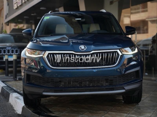 Skoda Kodiaq 2024 Dark Blue Automatic Used for Sale in Ismailia - 1
