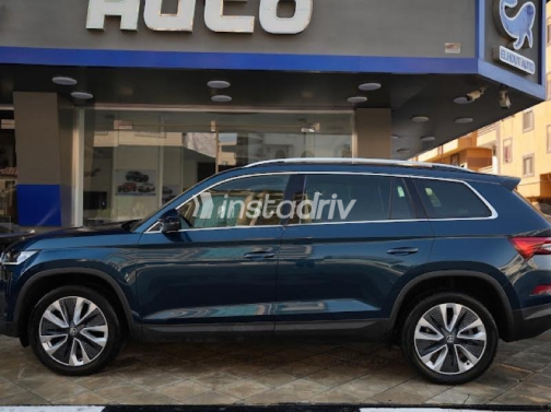 Skoda Kodiaq 2024 Dark Blue Automatic Used for Sale in Ismailia - 2