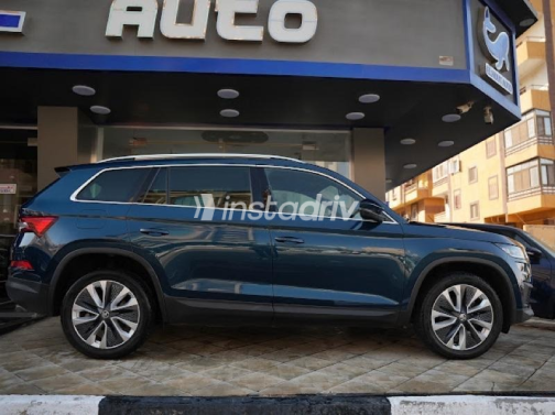 Skoda Kodiaq 2024 Dark Blue Automatic Used for Sale in Ismailia - 3