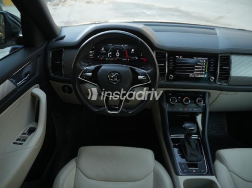 Skoda Kodiaq 2024 Dark Blue Automatic Used for Sale in Ismailia - 5