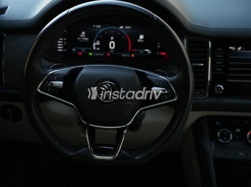 Skoda Kodiaq 2024 Dark Blue Automatic Used for Sale in Ismailia - 10
