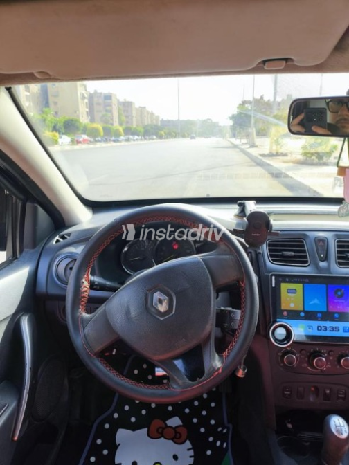 Renault Logan 2017 Black Automatic Used for Sale in Cairo - 8