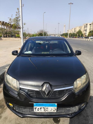 Renault Logan 2017 Black Automatic Used for Sale in Cairo