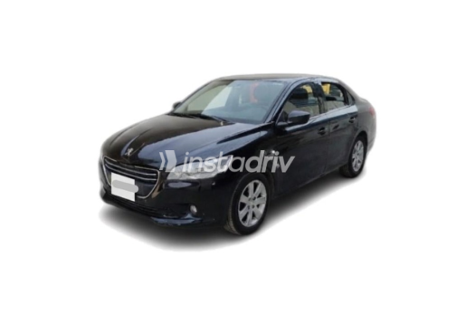 Peugeot 301 2016 Black Automatic Used for Sale in Maadi - 1