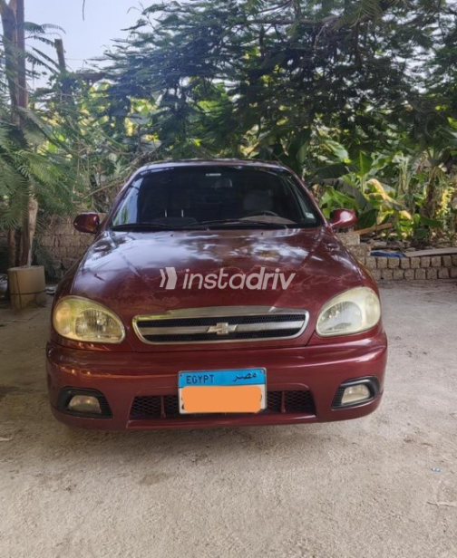 Chevrolet Lanos 2015 Dark Red Automatic Used for Sale in Qalyubia - 1