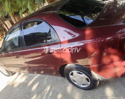 Chevrolet Lanos 2015 Dark Red Automatic Used for Sale in Qalyubia - 2