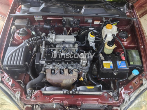 Chevrolet Lanos 2015 Dark Red Automatic Used for Sale in Qalyubia - 6