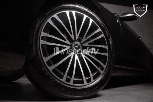 مرسيدس S 450 2022 أسود أوتوماتيك مستعملة للبيع في مدينة الشيخ زايد - 5