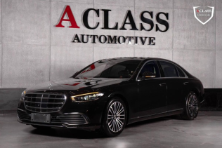 مرسيدس S 450 2022 أسود أوتوماتيك مستعملة للبيع في مدينة الشيخ زايد