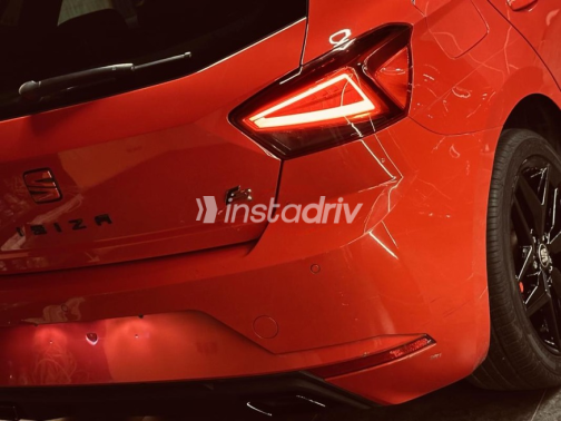 Seat Ibiza 2020 Red Automatic Used for Sale in Nasr city - 3