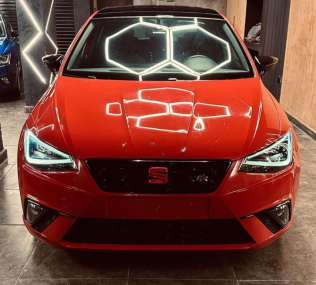 Seat Ibiza 2020 Red Automatic Used for Sale in Nasr city