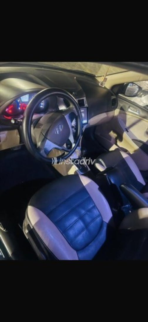 Hyundai Accent RB 2012 White Automatic Used for Sale in Suez  - 6